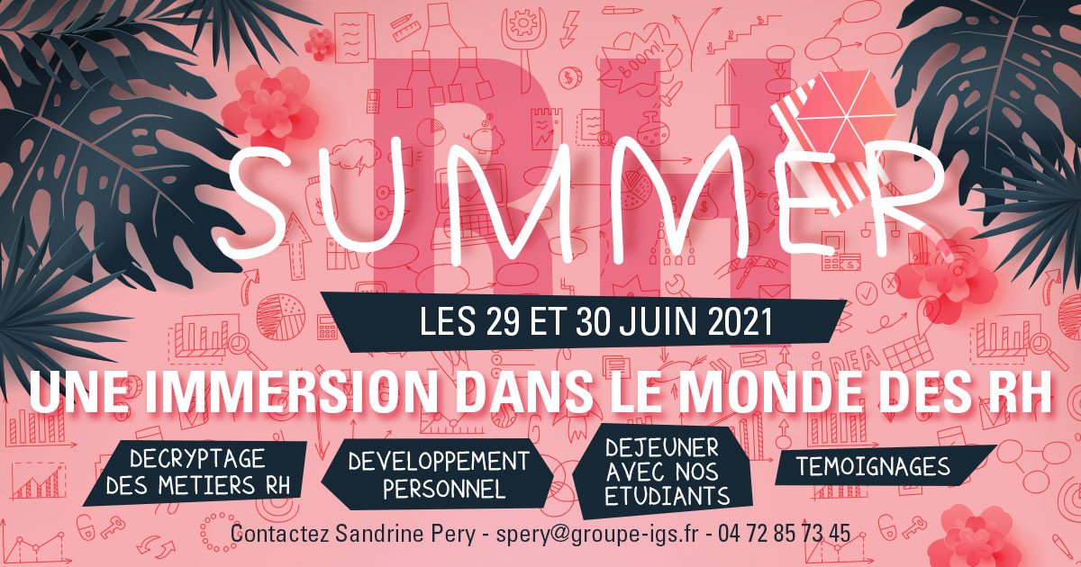 IGS-RH Lyon - SUMMER RH 29 et 30 JUIN 2021