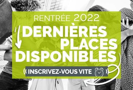 Rentrée 2022 : dernières places disponibles
